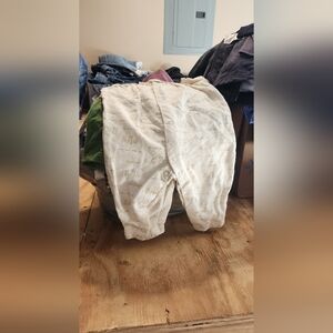 Bundle Of Clothes Cream Baby Onesie with Subtle Print And Lot More 0-3 M Bundle